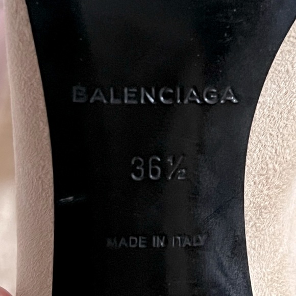 BALENCIAGA SUEDE PUMPS - Picture 6 of 7